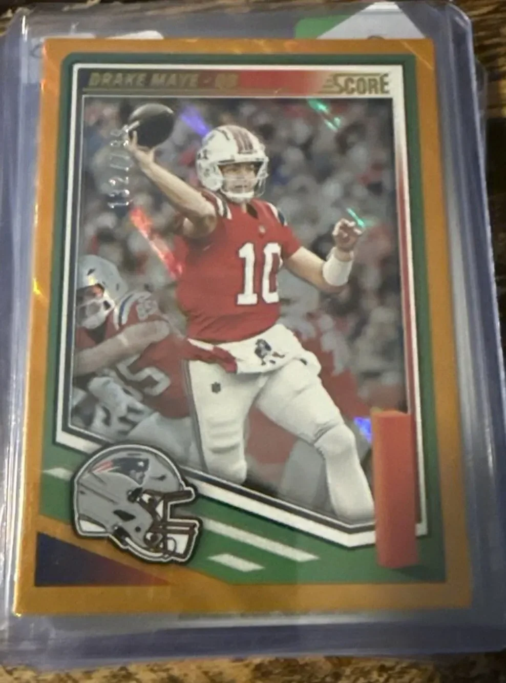 2025 Score - Drake Maye #27 Lava /799